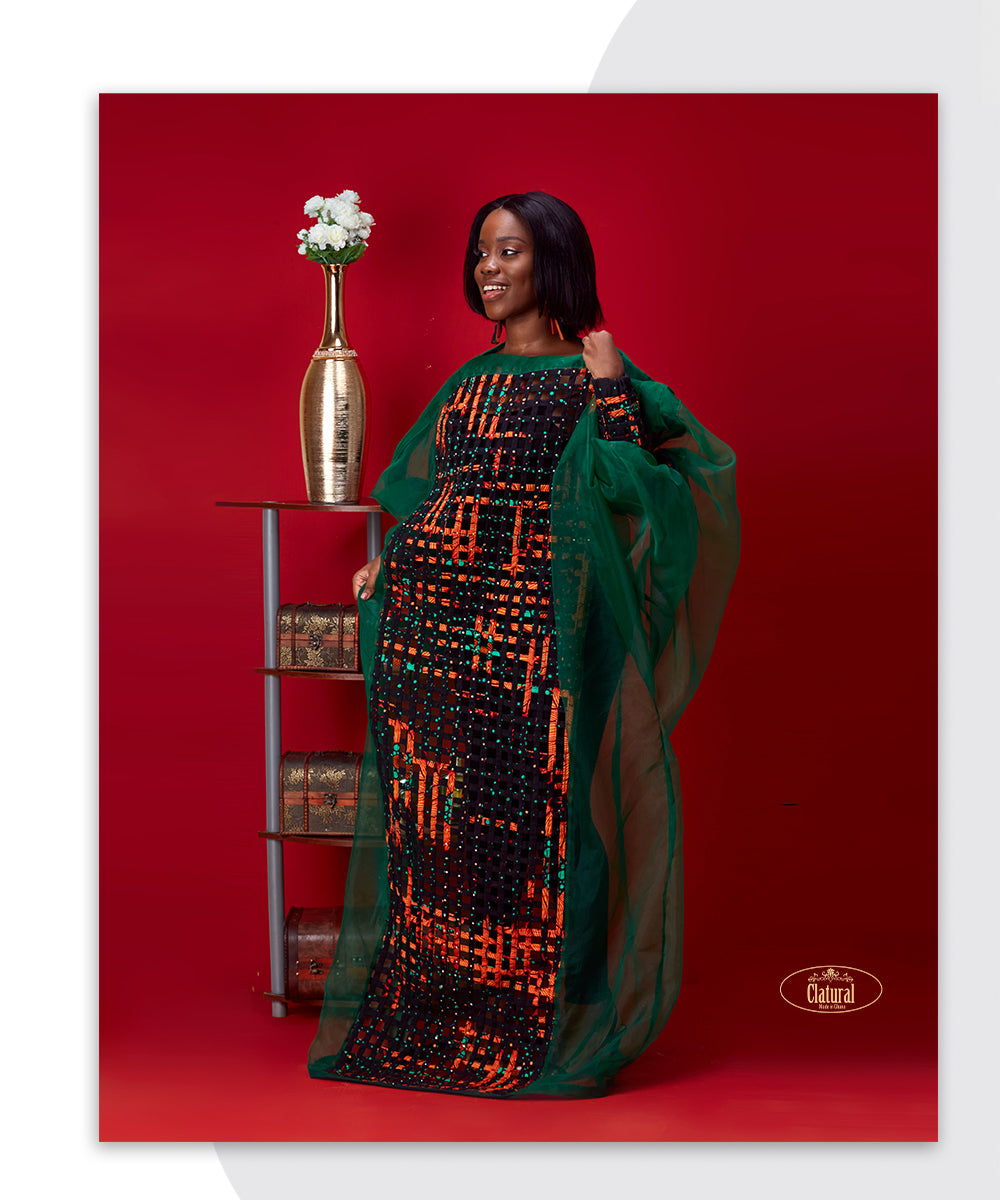 multiple strands of cotton